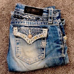 Miss Me Jeans, Bootcut, Size 14